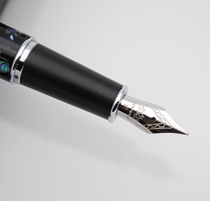 JINHAO 8802 Fountain Pen F Nib (Shell Carving - 2)