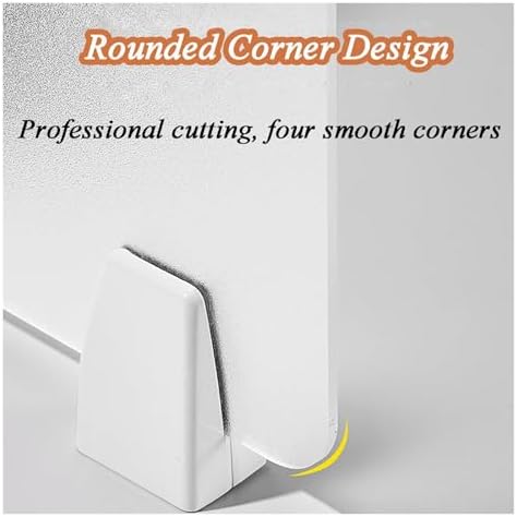 Portable Frosted Acrylic Desk Divider - Free Standing Privacy Panel for Office & Home - Ideal Student Test Shield & Desktop Privacy Solution