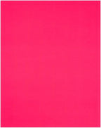 JAM PAPER Custom Printed Semi-Gloss Folders with Round Corner Pockets - Personalized Logo & Text - 10 pt C2S - Pink - 100/Pack