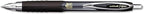 Advantage Gifts Signo 207 Roller Ball Retractable Gel Pens, Medium Point (0.7mm), Black Blue Red And Purple Ink, 4 Count, Bundle with Plastic Reusable Pouch