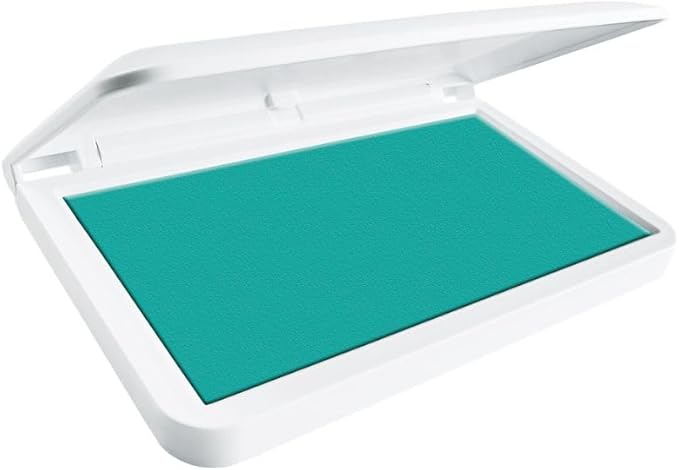 COLOP Make Series, Ink Stamp Pads, with Non-Toxic Premium Ink, Water-Based Acid-Free (Fresh Mint, Make 3-3-1/2" x 6-1/4")