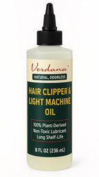 Verdana Hair Clipper & Trimmer Oil – 8 Fl Oz – Plant-Derived Light Machine Oil for Clippers, Sewing Machines, Shredders & Electric Razors – Natural, Odorless, Non-Toxic Lubricant