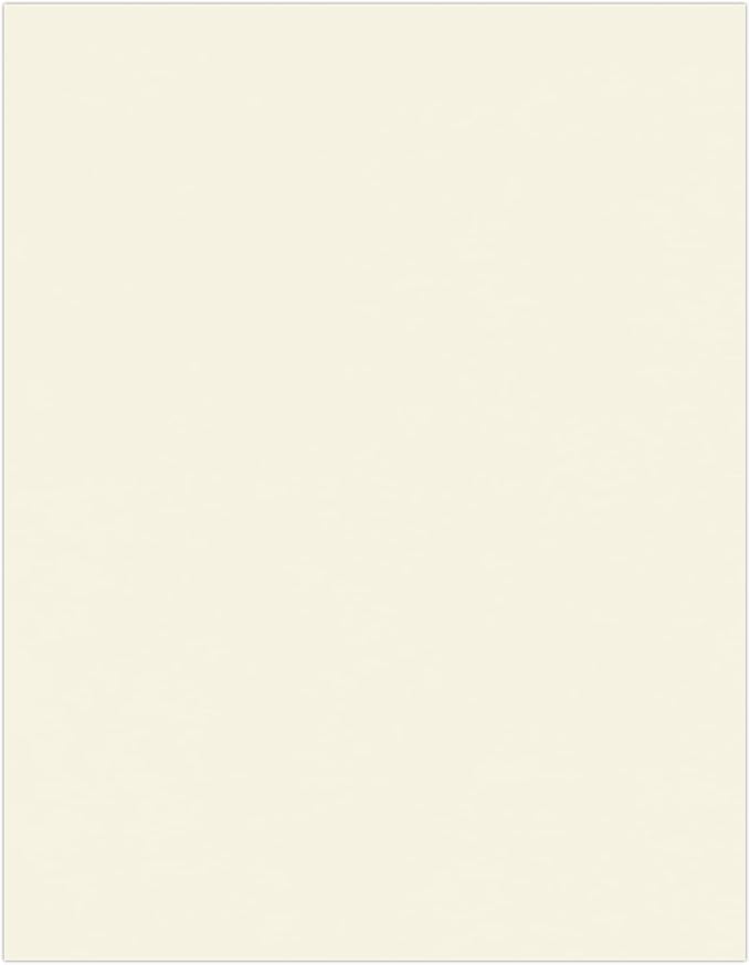 LUXPaper 8.5" x 11" Classic Crest Paper | Letter Size | Natural White | 70lb. Text | 1,000 Qty