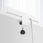 Desk Clamp Power Strip,40W Fast Charging Station,Desktop Mount Surge Protector,2 PD 20W USB C Ports,3 Outlets for Home,Office,Fit 1.9" Tabletop Edge (White, 3 Outlets & 4 USB Ports & 25 FT Cable)