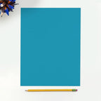 LUXPaper 8.5" x 11" Paper | Letter Size | Bright Blue | 60lb. Text | 50 Qty