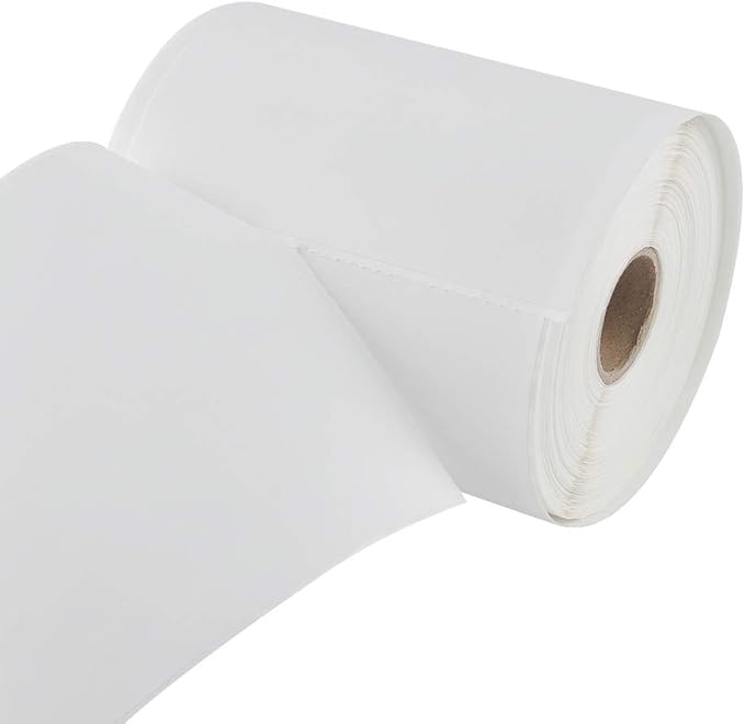 L LIKED 5000 4" x 6" Direct Thermal Shipping Labels with 250 Labels/Roll - Compatible with Zebra 2844 ZP-450 ZP-500 ZP-505, 20 Rolls