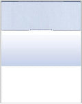 Compuchecks Check on Top Blank Check Paper - 100 Pack, Quick-Books & Laser Printer Compatible - Security Business Checks with Voucher - 8.5" x 11" Blue Diamond