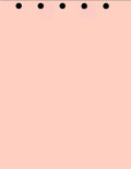 Limited Papers(TM) Writing and Copy Paper, Variation of Colors 8.5" x 11", 5 Hole Top-Punched, 20 Pound Text, 500 Sheets Per Ream. (2500, Peach)