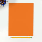LUXPaper 8.5" x 11" Paper | Letter Size | Mandarin Orange | 80lb. Text | 250 Qty