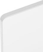 KONKENIE Acrylic Office Privacy Partition Indoor Desk Divider Guard Rectangle Desktop Privacy Panel Privacy Shield Screen for Classroom Office Reception Station Bakery Translucent (60x22x2”,1PCS)