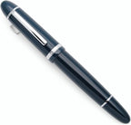 JINHAO X159 Fountain Pen (F Nib 0.5mm, Dark Blue with Silvery Clip)