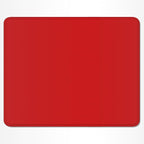 Auhoahsil Red Mouse Pad, 12 x 10 Inch Square Mousepad, 3mm Thick Rubber Mouse Mat with Pretty Design, Premium-Textured Non-Slip for Gaming Work Office Wireless Mouse Men Women