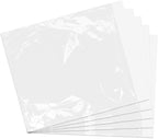 9527 Product 4.5" x 5.5" Clear Adhesive Top Loading Packing List/Shipping Label Envelopes (100 Pack)