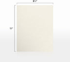 LUXPaper 8.5" x 11" Cardstock | Letter Size | Quartz Metallic | 105lb. Cover (192lb. Text) | 50 Qty