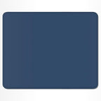 Auhoahsil Mouse Pad, 12 x 10 Inch Square Mousepad, 3mm Thick Rubber Mouse Mat with Pretty Design, Premium-Textured Non-Slip for Gaming Work Office Wireless Mouse Men Women, Dark Blue
