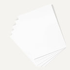 Amazon Basics Cardstock Paper, 8.5" x 11", 65 lb/176 gsm, 96 Bright, White, 250 Sheets