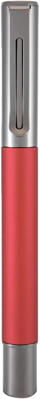 Monteverde USA Ritma Fountain Pen in Red – Extra Fine Nib, Precision JoWo Stainless Steel, Refillable Ink Cartridge/Converter – Ideal for Professionals & Artists