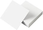Reskid White Cardstock Thick Paper - Blank Heavy Weight 110 lb Cover Card Stock - 100 Pack (12x12, Inches)