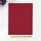 LUXPaper 8.5" x 11" Paper | Letter Size | Garnet Red | 80lb. Text | 500 Qty