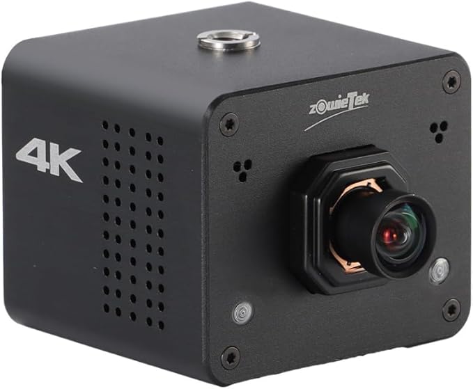 4K Native NDI|HX3 POV Box Camera PoE, Simultaneously HDMI & SDI Output, RTSP/RTMP(s)/SRT, Standalone Live Streaming to YouTube/Facebook/Twitch for Webcast, Meeting, Teaching & Gaming (M12 AF)