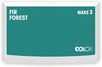 COLOP Make Series, Ink Stamp Pads, with Non-Toxic Premium Ink, Water-Based Acid-Free (Fir Forest, Make 3-3-1/2" x 6-1/4")