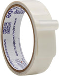 WOD SPT7A UHMW Polyethylene Transparent Film Slick Tape, 1.5 inch x 10 ft. Aggressive Adhesive - Ideal For Squeak Reduction, Drawers, and Bearings