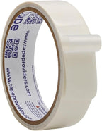 WOD SPT7A UHMW Polyethylene Transparent Film Slick Tape, 1.5 inch x 10 ft. Aggressive Adhesive - Ideal For Squeak Reduction, Drawers, and Bearings