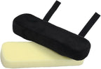 Sunnors Memory Foam Chair Armrest Pad, Comfy Office Chair Arm Rest Cover for Elbows and Forearms Pressure Relief(Set of 2)