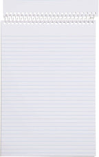 Mintra Office Steno Books - (Pastel 8PK - Lavender, Sage, Salmon, Spring Pink) - Poly Cover, Narrow Ruled Paper, 6" x 9", 100 sheets for Writing Notes for school, office, 6x9 steno notepad, top bound spiral (8 PACK)
