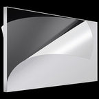 Roowest 1 Pcs 24 x 48 Inch, 1/2 Inch Thick Clear Acrylic Plexiglass Sheets Transparent Plastic Panels Sheets Cut to Size Cast Acrylic Board Panel with Protective Film for Craft DIY Project Sign Frame