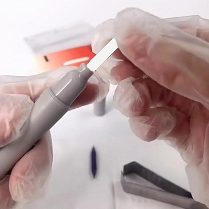 20 Pcs 0.7Mm Acrylic Marker Replacement Nibs Nylon Paint Pen Tips for Smooth Writing and Detailed Artwork