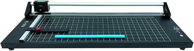 INTBUYING 24 Inch Commercial Manual Precision Rotary Paper Trimmer Smart Rotary Paper Cutter for Cutting Various Types of Photo Paper, Film, hot and Cold Laminating Paper, Office Paper, etc