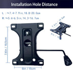 Gjpwyfdc Tilt Control Mechanism Replacement Office Chair ，6'' X 7.6'' Mounting Holes