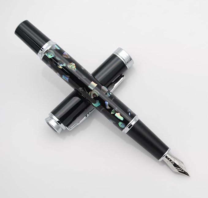 JINHAO 8802 Fountain Pen F Nib (Shell Carving - 2)