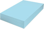 NextDayLabels - Pack of 500 Sheets 8-1/2" x 11" Letter Size CFB NCR (Carbon-Less) Paper, for Laser or Ink Jet Printer (Blue CFB)