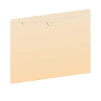 Pendaflex File Jackets, Flat, No Expansion, Manila, Letter Size, Straight Cut Tab, 100/Box