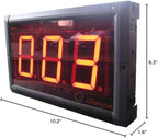 3-inch LED Days Countdown or Countup Timer Max 999 Days Event Reminder Counter IR Remote Control