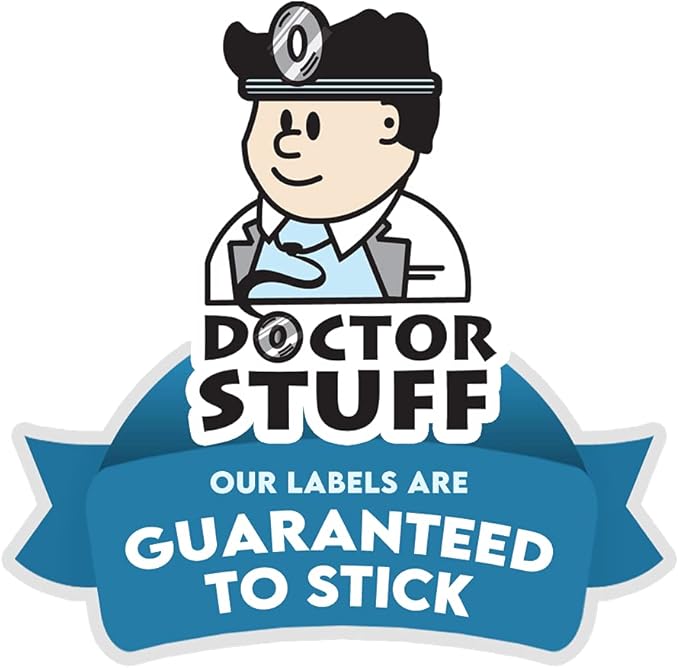 2023 Year Stickers, Doctor Stuff 2023 Chart Stickers, Ringbook Sheets, Safeguard Compatible Series, Lilac Colored, USA Made Year Labels for End Tab File Folders, 270/Package, 3/4" x 1-1/2"