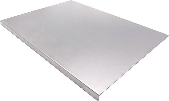 BILLAMB Stainless Steel Cutting Boards for The Kitchen, Suitable for Meat, Fruits, Vegetables, Bread, and Baking Large-sized Cutting Boards (70 x 40cm/27.5 x 15.7 in)