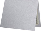 LUXPaper 9.5" x 12" Certificate Holders | Silver Metallic | 105lb. Cover | 250 Qty