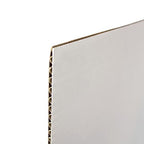 Flipside Products 36” x 48” Project Boards for Presentations, Science Fair, School Projects, Event Displays and Trifold Picture Board, Proudly Made in USA - Clay White - 10 Pack