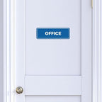 Signs ByLITA Standard Office Sign - Professional Business Signage - Easy to Install (Red) - Medium 2 Pack