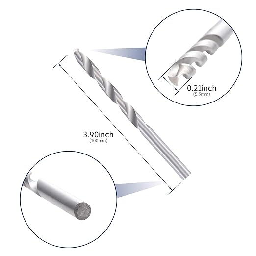 RiaYer 50 Pack 45 Degree Angle Protective Sleeves, Black Cable Railing Corner Protector Sleeve Beveled for 1/8" Wire Rope, T316 Marine Grade Cable Railing Kit with Two Drill Bit for Wood Posts HF039B
