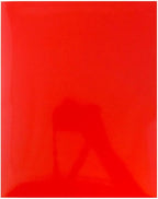 JAM PAPER Laminated Two Pocket Glossy School Folders - Letter Size - High Gloss Red - 6/Pack