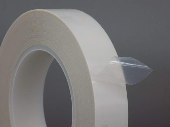 WOD SPT7A UHMW Polyethylene Transparent Film Slick Tape, 2 inch x 36 yd. Aggressive Adhesive - Ideal For Squeak Reduction, Drawers, and Bearings
