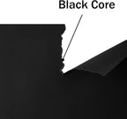 50 Pack Black Cardstock 8.5 x 11, Goefun 65lb Card Stock Printer Paper for Halloween, Scrapbooking, Crafts, Invitations, DIY Cards