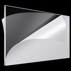 Roowest 1 Pcs 24 x 48 Inch, 1/8 Inch Thick Clear Acrylic Plexiglass Sheets Transparent Plastic Panels Sheets Cut to Size Cast Acrylic Board Panel with Protective Film for Craft DIY Project Sign Frame