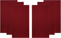ATS Acoustics Home Office Residential Acoustic Treatment Room Kit Sound Absorbing Acoustic Panel 6 Pack for 50-100 Sq Ft (Claret)