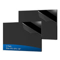 2 Pieces Black Acrylic Sheet, 16 x 20 Inch 1/8 Inch Thick, Black Cast Plexiglass Sheets for DIY Display, Handcraft, Home Decor, Painting, Display Stand, Photo Frame, Easy to Cut