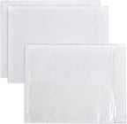 iMailer - 200 PCS 7.5"x5.5" Packing List Pouch- Clear Plastic Envelopes with Self-Adhesive Seal for Packing Slips and Invoices